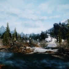 Weather ID: 10e1eb<br>Drajkmyr Marsh, facing West, 12:00