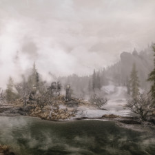 Weather ID: c821f<br>Drajkmyr Marsh, facing West, 12:00