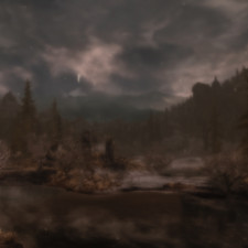 Weather ID: 10c32f<br>Drajkmyr Marsh, facing West, 17:00