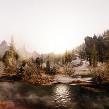 Weather ID: 10e1ea<br>Drajkmyr Marsh, facing West, 17:00