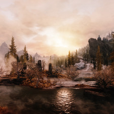 Weather ID: 10e1ef<br>Drajkmyr Marsh, facing West, 17:00