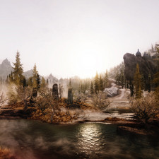 Weather ID: 10e1f0<br>Drajkmyr Marsh, facing West, 17:00