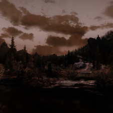 Weather ID: 10a237<br>Drajkmyr Marsh, facing West, 19:30