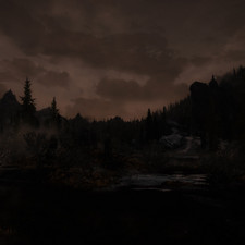 Weather ID: d299e<br>Drajkmyr Marsh, facing West, 19:30