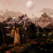 Weather ID: 10a230<br>Lake Ilinalta, facing East, 18:30