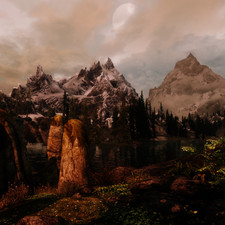 Weather ID: 10a233<br>Lake Ilinalta, facing East, 18:30