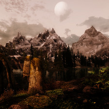 Weather ID: 10a234<br>Lake Ilinalta, facing East, 18:30