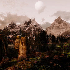 Weather ID: 10a237<br>Lake Ilinalta, facing East, 18:30