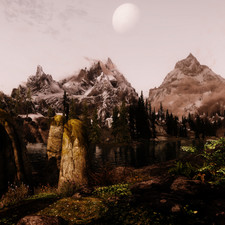 Weather ID: 10a241<br>Lake Ilinalta, facing East, 18:30