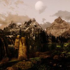 Weather ID: 10e1e8<br>Lake Ilinalta, facing East, 18:30