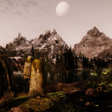 Weather ID: 10e1ea<br>Lake Ilinalta, facing East, 18:30