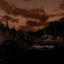 Weather ID: 10a230<br>Drajkmyr Marsh, facing West, 19:30