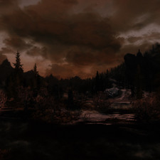 Weather ID: 10a233<br>Drajkmyr Marsh, facing West, 19:30