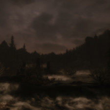 Weather ID: 10a235<br>Drajkmyr Marsh, facing West, 19:30