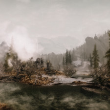 Weather ID: 10a242<br>Drajkmyr Marsh, facing West, 12:00