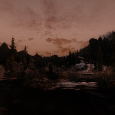 Weather ID: 10a244<br>Drajkmyr Marsh, facing West, 19:30