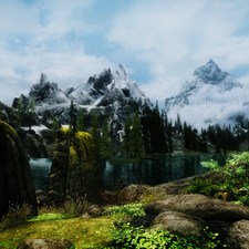 Weather ID: 10a245<br>Lake Ilinalta, facing East, 13:15