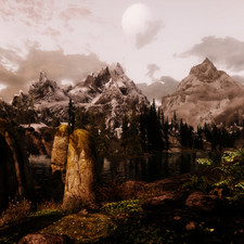 Weather ID: 10a7a5<br>Lake Ilinalta, facing East, 18:30