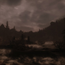 Weather ID: 10a7a7<br>Drajkmyr Marsh, facing West, 19:30