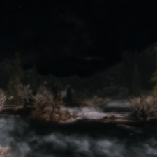 Weather ID: 10c32f<br>Drajkmyr Marsh, facing West, 19:30