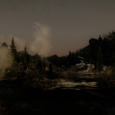 Weather ID: 10e1e4<br>Drajkmyr Marsh, facing West, 19:30