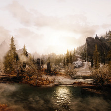 Weather ID: 10e1e8<br>Drajkmyr Marsh, facing West, 17:00