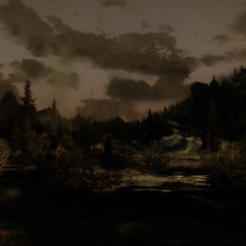 Weather ID: 10e1e8<br>Drajkmyr Marsh, facing West, 19:30