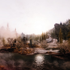 Weather ID: 10e1ec<br>Drajkmyr Marsh, facing West, 17:00