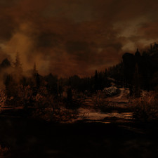 Weather ID: 10e1ed<br>Drajkmyr Marsh, facing West, 19:30