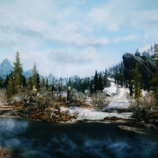 Weather ID: 10e1ed<br>Drajkmyr Marsh, facing West, 12:00