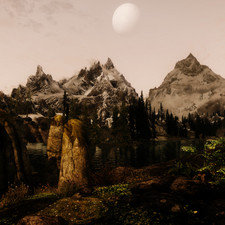 Weather ID: 10e1ee<br>Lake Ilinalta, facing East, 18:30