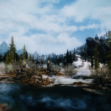 Weather ID: 10e1ef<br>Drajkmyr Marsh, facing West, 12:00