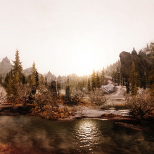 Weather ID: 10e1f2<br>Drajkmyr Marsh, facing West, 17:00