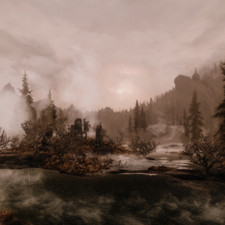 Weather ID: c821f<br>Drajkmyr Marsh, facing West, 17:00