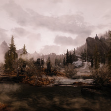 Weather ID: d299e<br>Drajkmyr Marsh, facing West, 17:00