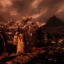 Weather ID: 10199f<br>Lake Ilinalta, facing East, 18:30