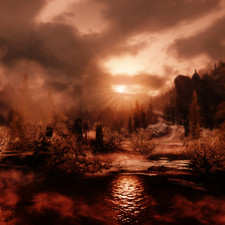 Weather ID: 10199f<br>Drajkmyr Marsh, facing West, 17:00