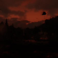 Weather ID: 10199f<br>Drajkmyr Marsh, facing West, 01:00