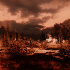 Weather ID: 10199f<br>Drajkmyr Marsh, facing West, 12:00