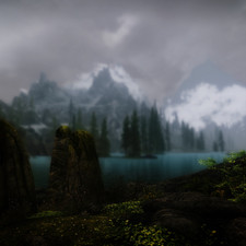 Weather ID: 105942<br>Lake Ilinalta, facing East, 23:45