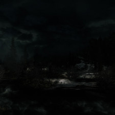 Weather ID: 105f40<br>Drajkmyr Marsh, facing West, 19:30