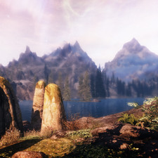 Weather ID: 10d9ec<br>Lake Ilinalta, facing East, 18:30