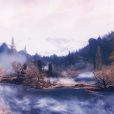 Weather ID: 10d9ec<br>Drajkmyr Marsh, facing West, 19:30