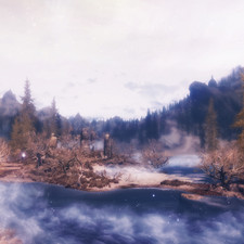 Weather ID: 10d9ec<br>Drajkmyr Marsh, facing West, 12:00