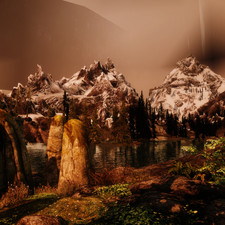 Weather ID: 2e7ab<br>Lake Ilinalta, facing East, 18:30