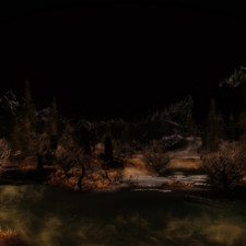 Weather ID: 5ed7a<br>Drajkmyr Marsh, facing West, 19:30