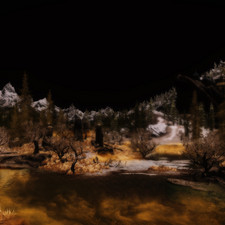 Weather ID: 8277a<br>Drajkmyr Marsh, facing West, 01:00