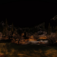 Weather ID: 8282a<br>Drajkmyr Marsh, facing West, 19:30