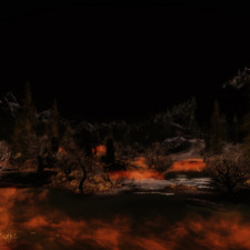 Weather ID: aee84<br>Drajkmyr Marsh, facing West, 19:30