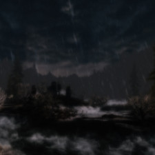 Weather ID: d4886<br>Drajkmyr Marsh, facing West, 19:30